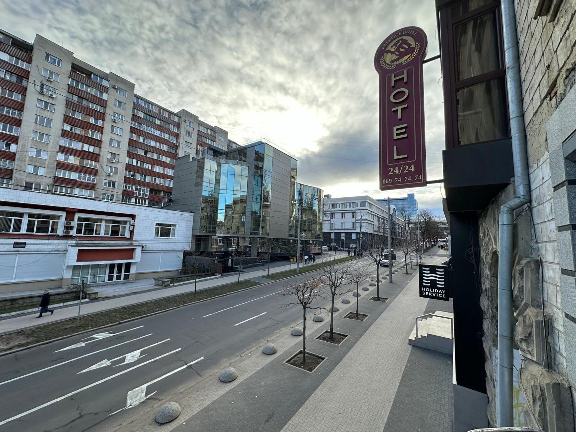 Prestige Apart-Hotel Кишинев Екстериор снимка
